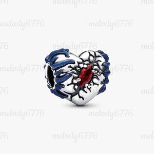 Pandora Stranger Things Glow-in-the-dark Heart Charm